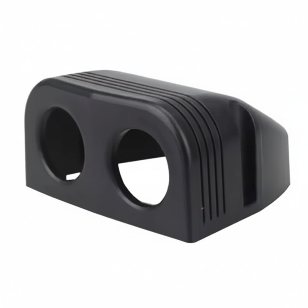 Double Power Socket Surface Mount