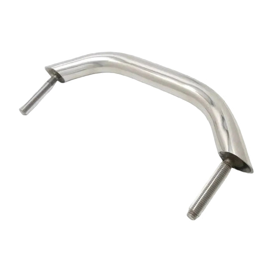 Metal exhaust pipe with bolts