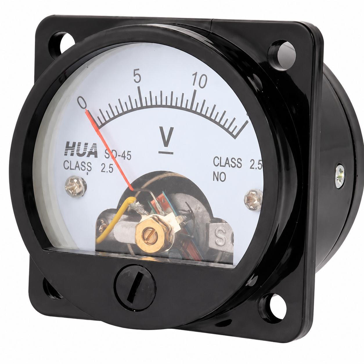 12V Analog Needle Display Voltmeter
