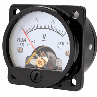 12V Analog Needle Display Voltmeter