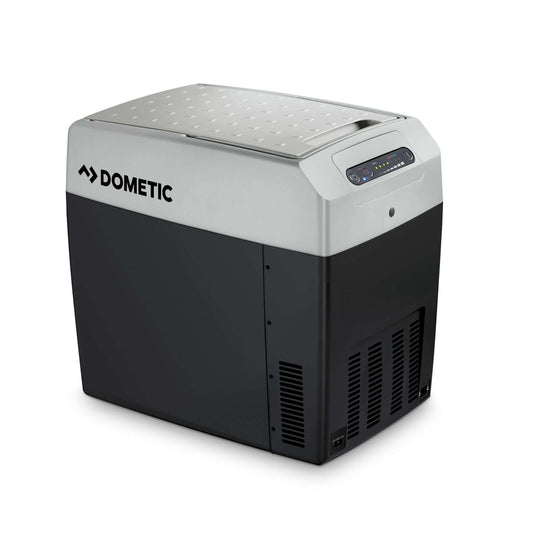 Dometic TCX 21 Portable Fridge for campervans, featuring smart cooling tech and sturdy design.
