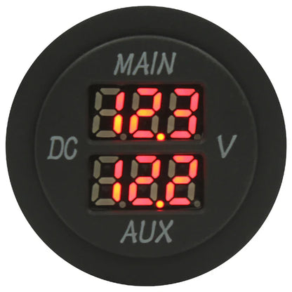 Dual Battery LED Voltmeter