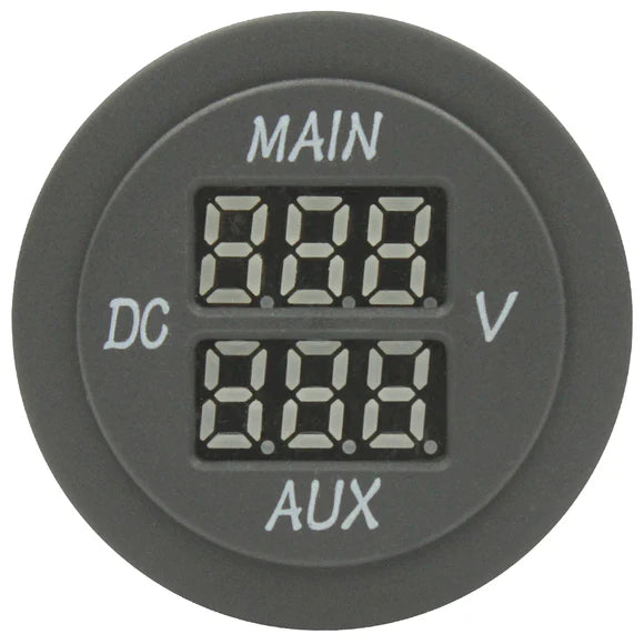 Dual Battery LED Voltmeter