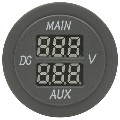 Dual Battery LED Voltmeter