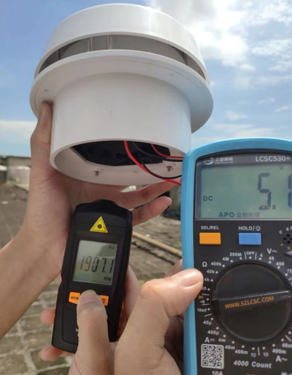 Vanlifer Solar Powered Roof Vent with Fan 12v