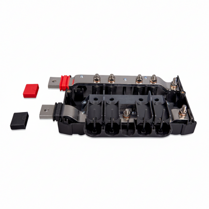 Victron Lynx Power In module assembled in Lynx bus bar system with Distributor module