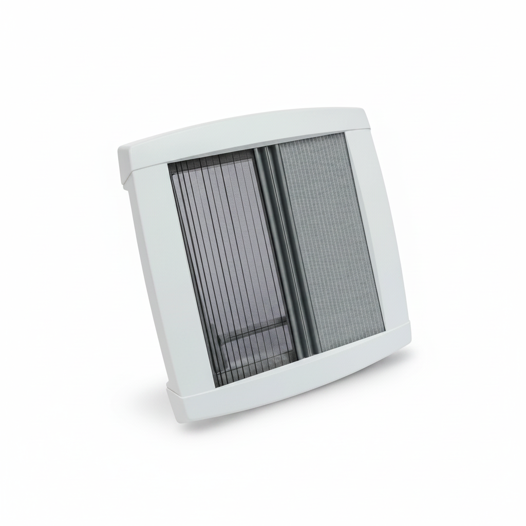 Vision Star 400 roof vent white frame angled view