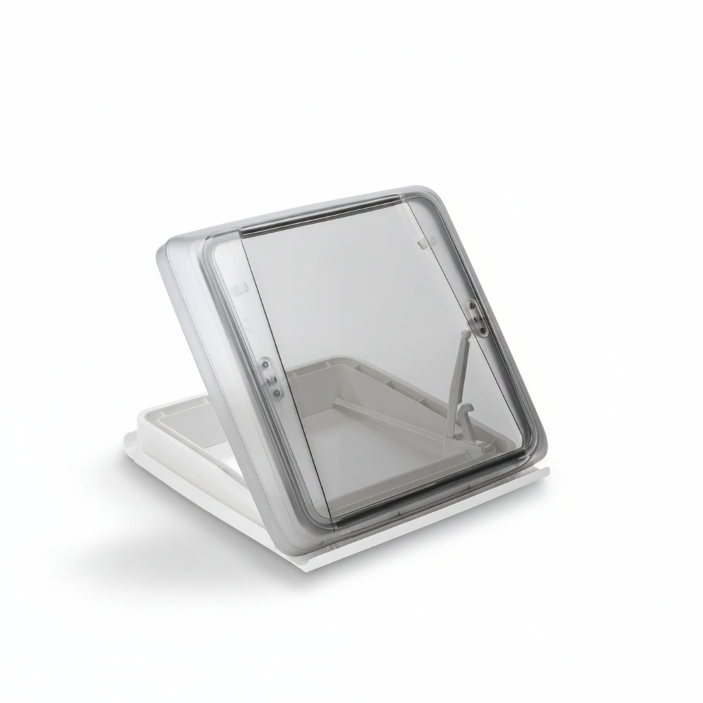 Vision Star 400 roof vent tinted white open position