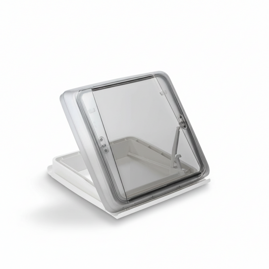 Vision Star 400 roof vent tinted white open position
