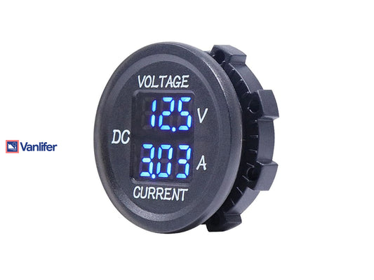Digital 12V Voltmeter Ammeter | Vanlifer NZ