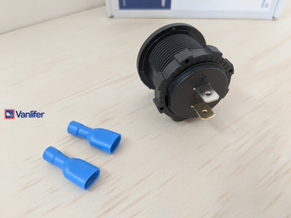 Vanlifer Digital Voltmeter & Circular Display 12V