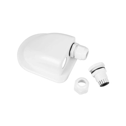 Solar double entry gland with cable glands and rubber seals — complete kit for campervan roof cable entry