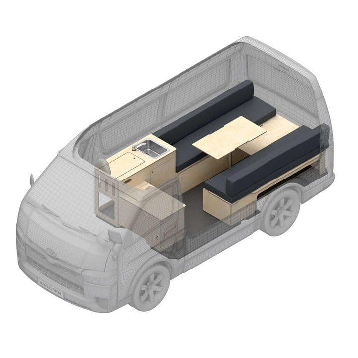 VANLIFER - Toyota Hiace Campervan Conversion Kits